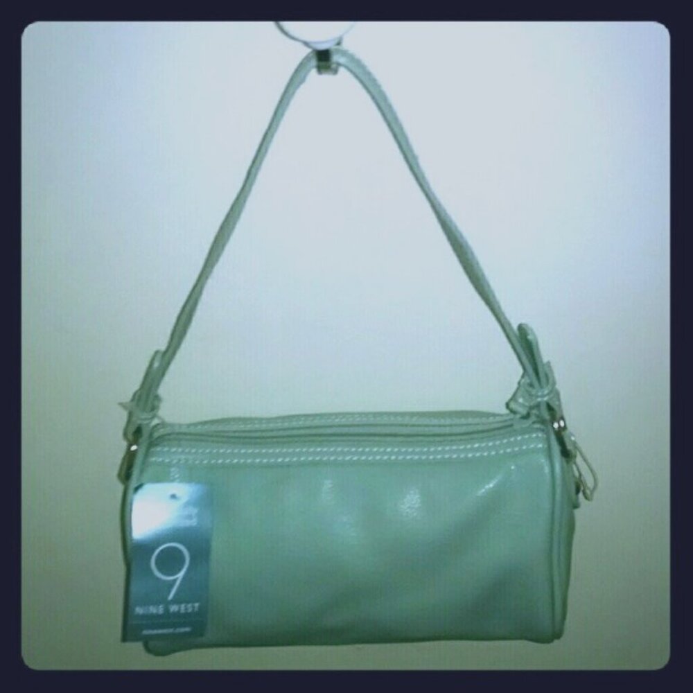 Mint green Nine West handbags shoulder bag